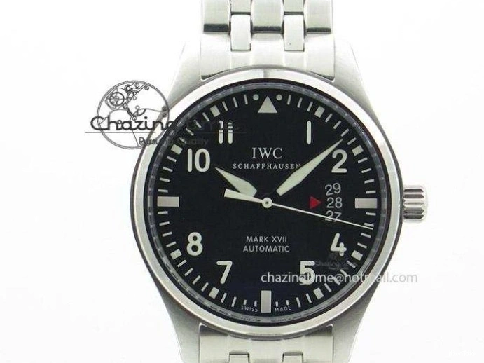 MIROTIME 0224 SportInspired Portofino IW458101 RG MK 1:1 Best Edition Gray Dial On Brown Leather Strap MIYOTA 7165